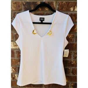 I.N.C International Concept new with tag size medium white blouse